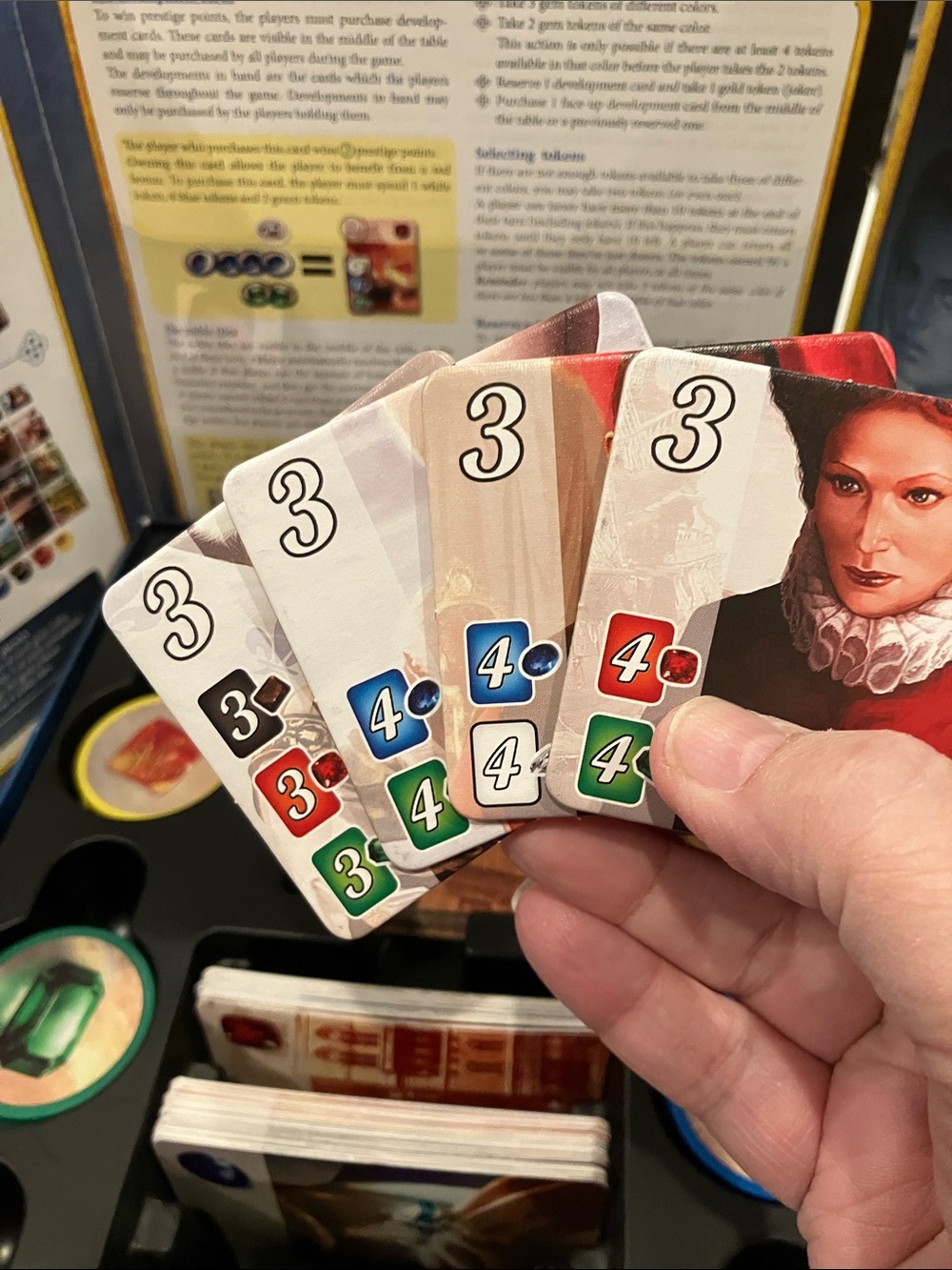 Splendor Boxed Card Game - Picture 7 of 12